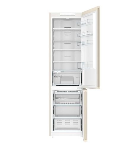 Отдельностоящий холодильник Bosch KGN39UK22R, бежевый, 203 см