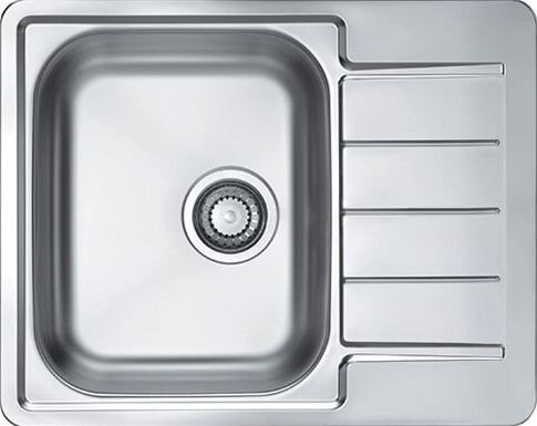 Мойка Alveus LINE 110 NAT 90 FI 615X500 в компл. с сифоном 1130551