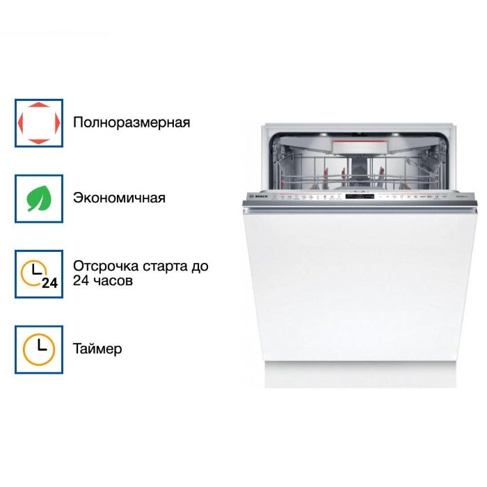 Встраиваемая посудомоечная машина Bosch SMV8YCX02E