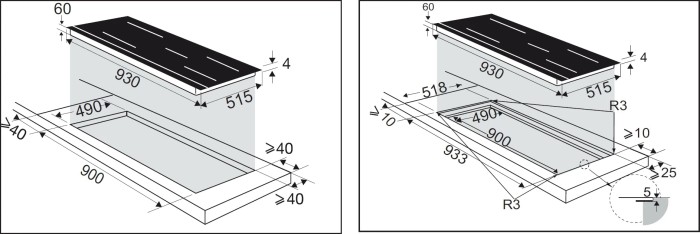 Индукционная варочная панель De Dietrich DPI4942B