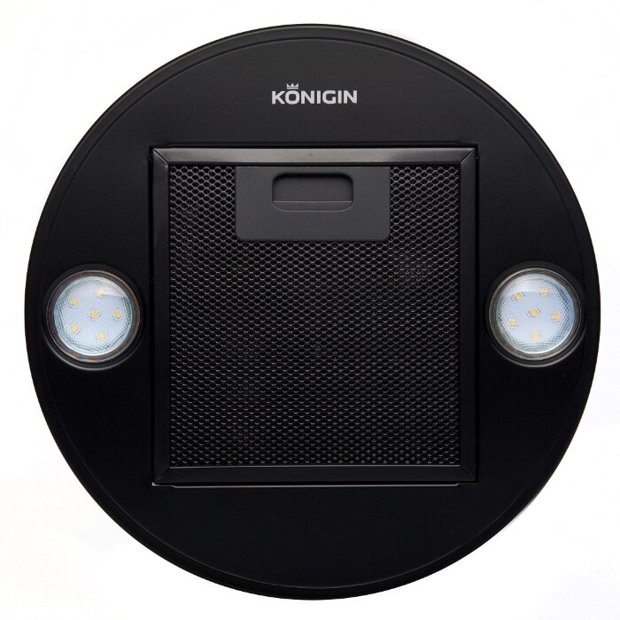 Островная вытяжка Konigin Fury Black 31