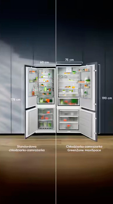 Встраиваемый холодильник Electrolux E7TNGE75S (189,5х69 см)