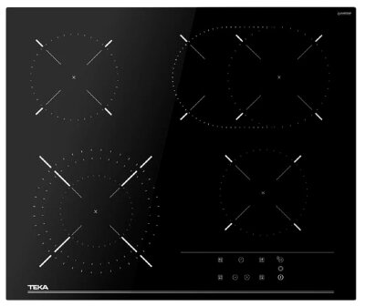 Электрическая варочная панель Teka Easy TTB 64320 TTC BLACK Чёрная Стеклокерамика