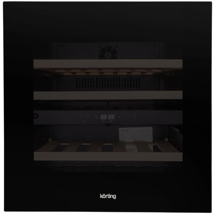Встраиваемый винный шкаф Korting KFW 604 DB GN