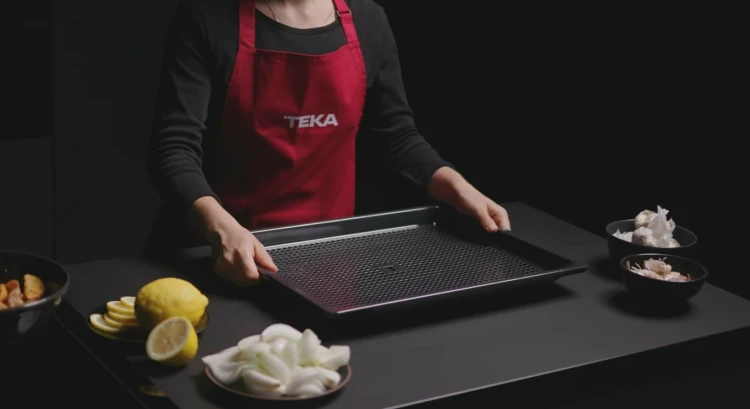 Компактный духовой шкаф Teka Urban AIRFRY HLC 8406 NIGHT RIVER BLACK Ночная Река