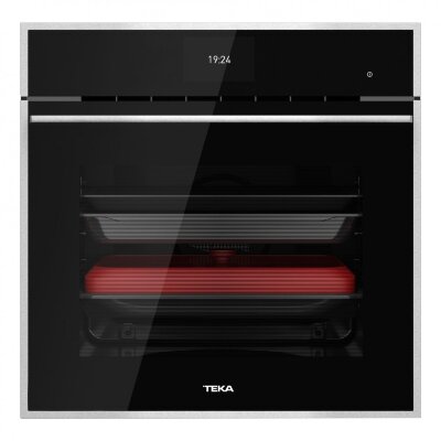 Духовой шкаф Teka Maestro iOVEN BLACK-SS Чёрное Стекло