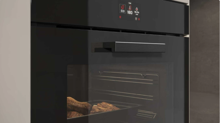 Компактный духовой шкаф ELICA VIRTUS COMBI STEAM MW 645 TFT BL