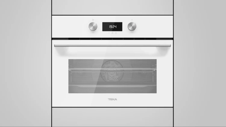 Компактный духовой шкаф Teka Urban HLC 8400 WHITE MARBLE Белое Стекло
