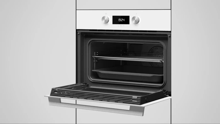 Компактный духовой шкаф Teka Urban HLC 8400 WHITE MARBLE Белое Стекло