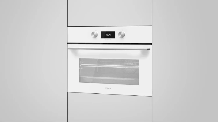 Компактный духовой шкаф Teka Urban HLC 8400 WHITE MARBLE Белое Стекло