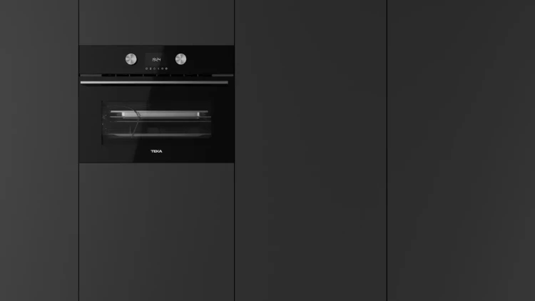 Компактный духовой шкаф Teka Urban HLC 8470 SC NIGHT RIVER BLACK Ночная Река