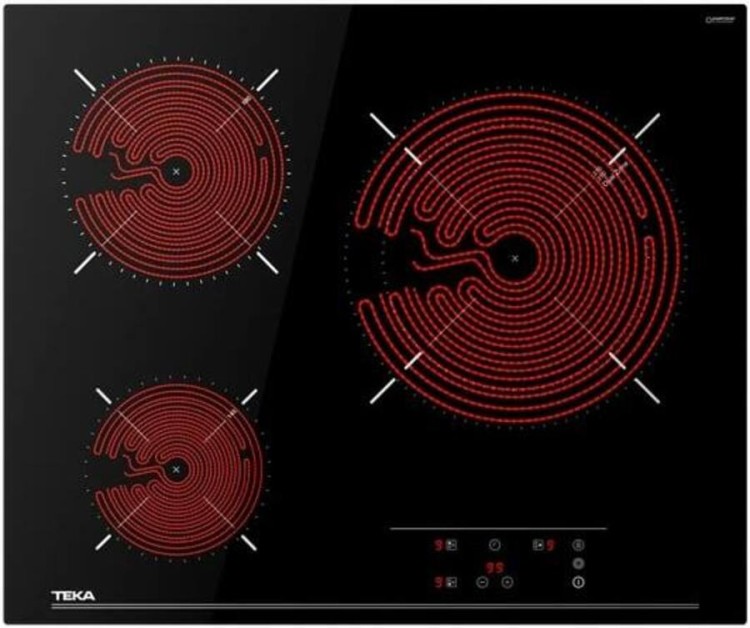 Электрическая варочная панель Teka Easy TB 6315 BLACK Чёрная Стеклокерамика