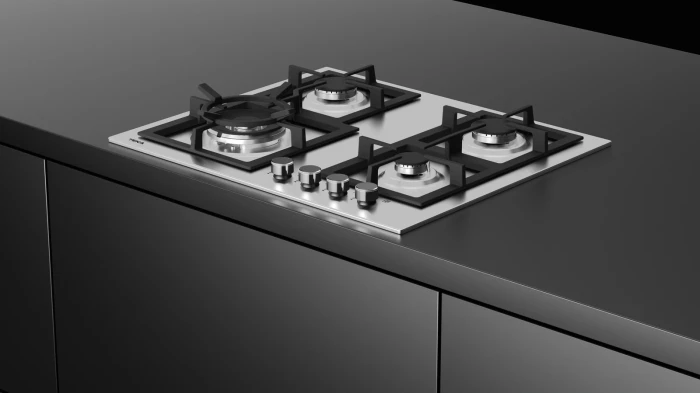 Газовая варочная панель Teka Total EFX 60.1 4G AI AL DR CI NAT Нержавеющая Сталь