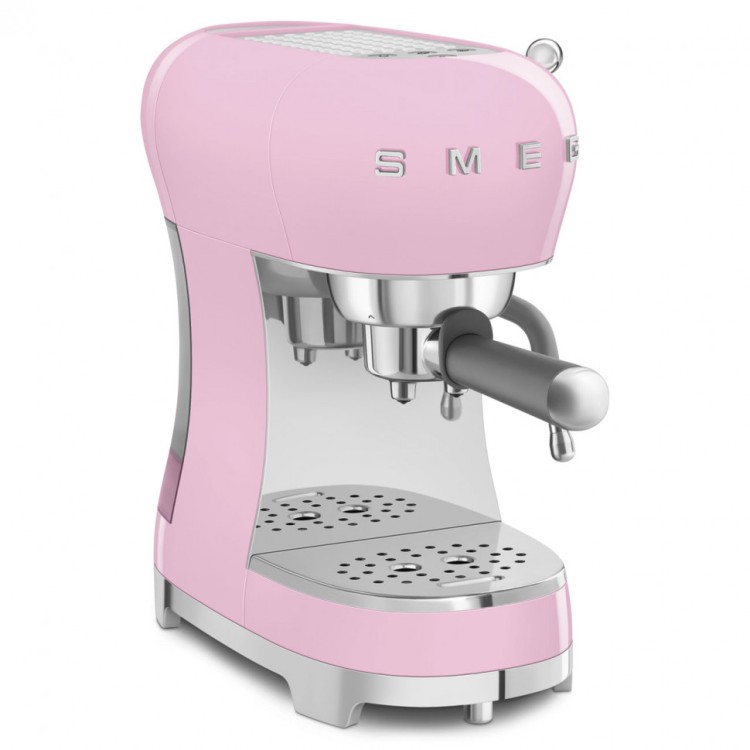 Кофеварка рожковая Smeg ECF02PKEU, розовый