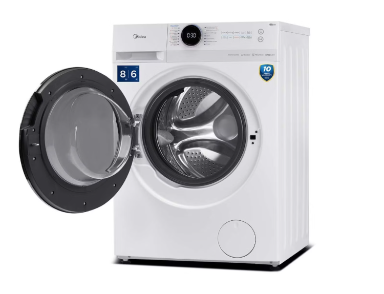 Стиральная-сушильная машина Midea MF200D80WBS/W-RU