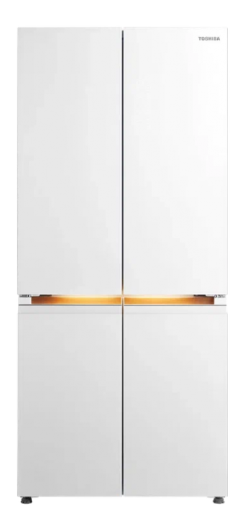 Холодильник Toshiba GR-RF695WI-PGJ(67) стекло, белый