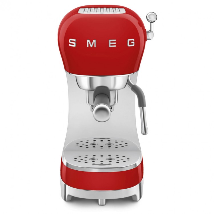 Кофеварка рожковая Smeg ECF02RDEU , красный