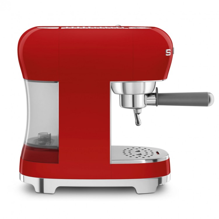 Кофеварка рожковая Smeg ECF02RDEU , красный