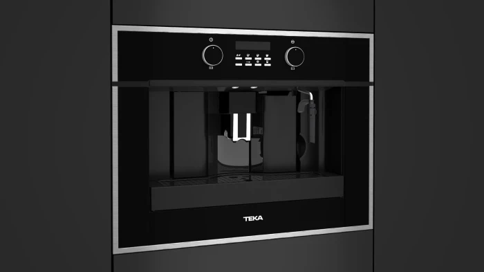 Кофемашина встраиваемая  Teka Maestro CLC 855 GM BLACK-SS Чёрное Стекло