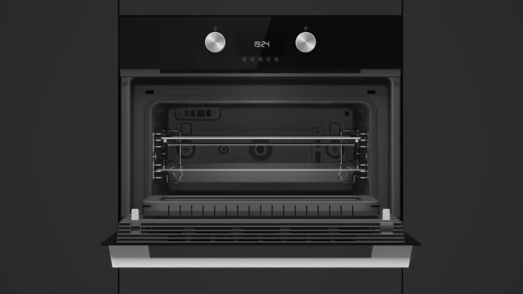 Микроволновка встраиваемая Teka Urban MLC 8440 NIGHT RIVER BLACK Ночная Река с макси грилем