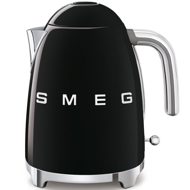 Чайник Smeg KLF03BLEU глянцевый черный