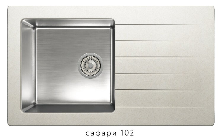 Мойка комбинированная Tolero Twist TTS-860