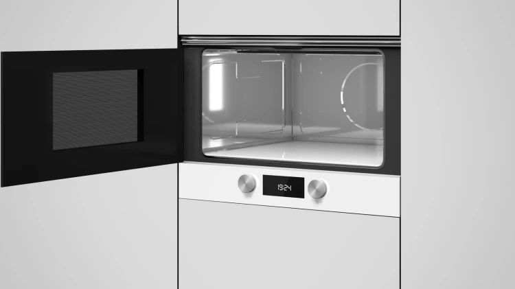 Микроволновка встраиваемая Teka Urban ML 8220 BIS L WHITE MARBLE Белое Стекло
