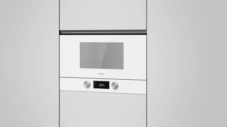 Микроволновка встраиваемая Teka Urban ML 8220 BIS L WHITE MARBLE Белое Стекло