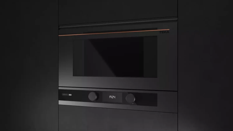 Микроволновка встраиваемая Teka Infinity ML 82-G1 BIS L MATT BLACK Матовый Чёрный