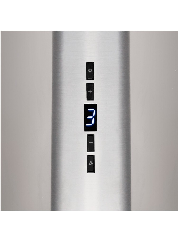 Настенная вытяжка Konigin Ester Inox/Black Glass 31