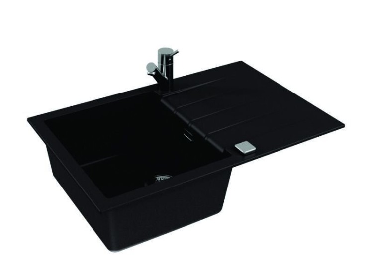 Мойка Alveus GRANITAL CADIT 20 CARBON - G91 790 X 500 1X в комплекте с сифоном 1132823