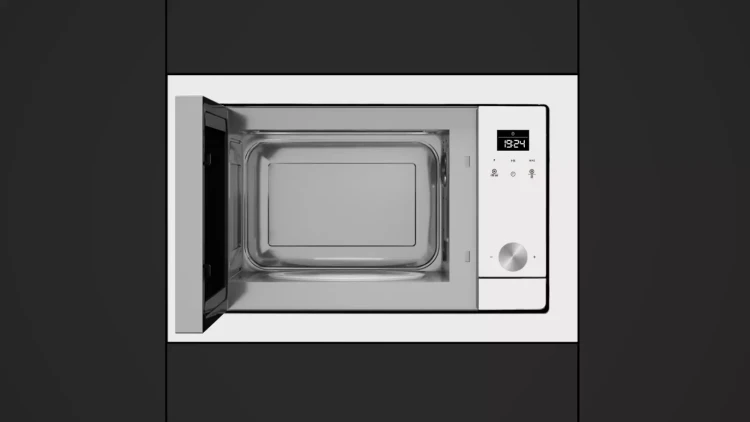 Микроволновка встраиваемая Teka Urban ML 8200 BIS WHITE MARBLE Белое Стекло