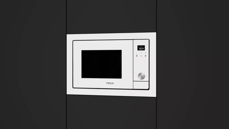 Микроволновка встраиваемая Teka Urban ML 8200 BIS WHITE MARBLE Белое Стекло