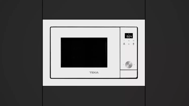 Микроволновка встраиваемая Teka Urban ML 8200 BIS WHITE MARBLE Белое Стекло