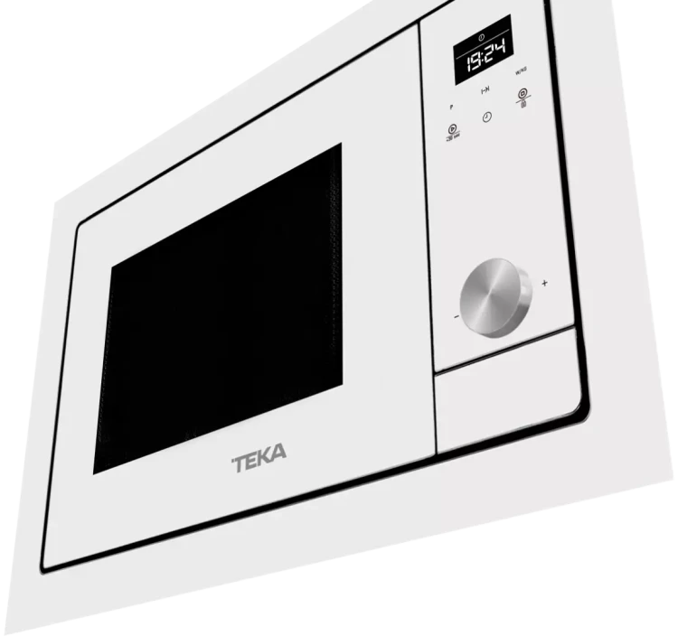 Микроволновка встраиваемая Teka Urban ML 8200 BIS WHITE MARBLE Белое Стекло