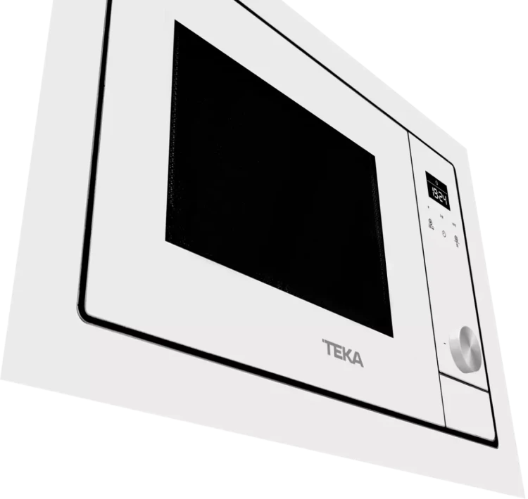 Микроволновка встраиваемая Teka Urban ML 8200 BIS WHITE MARBLE Белое Стекло