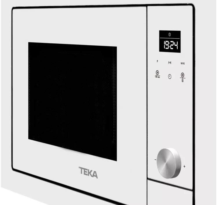 Микроволновка встраиваемая Teka Urban ML 8200 BIS WHITE MARBLE Белое Стекло