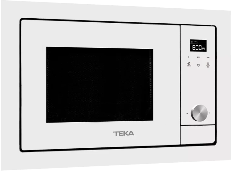 Микроволновка встраиваемая Teka Urban ML 8200 BIS WHITE MARBLE Белое Стекло