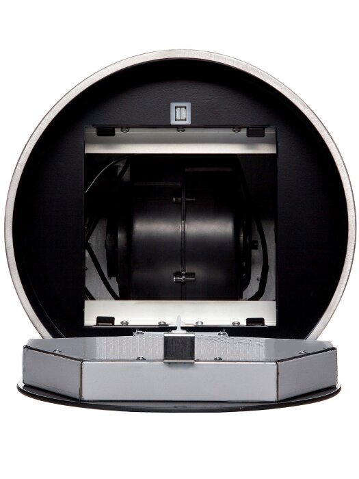 Островная вытяжка Konigin Pasio Inox/Black Glass 31