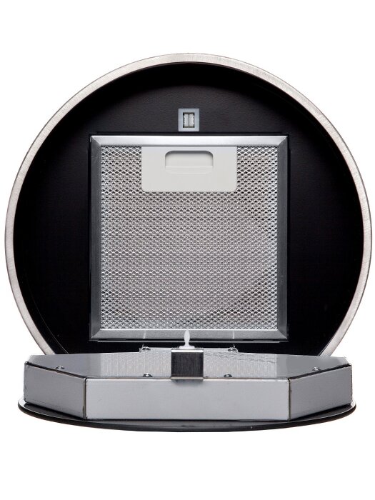Островная вытяжка Konigin Pasio Inox/Black Glass 31