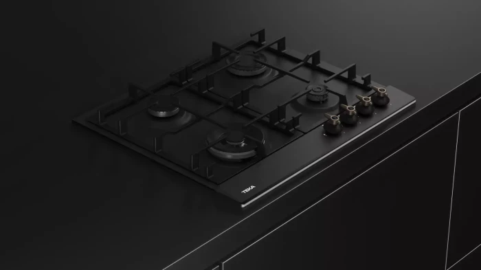 Газовая варочная панель Teka Country GSC 64320 RBN ANTHRACITE-OB Антрацитовая Эмаль/Состаренная Бронза