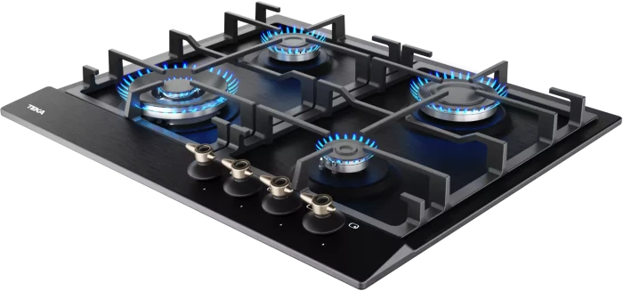 Газовая варочная панель Teka Country GSC 64320 RBN ANTHRACITE-OB Антрацитовая Эмаль/Состаренная Бронза