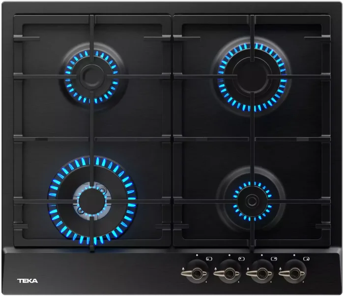 Газовая варочная панель Teka Country GSC 64320 RBN ANTHRACITE-OB Антрацитовая Эмаль/Состаренная Бронза