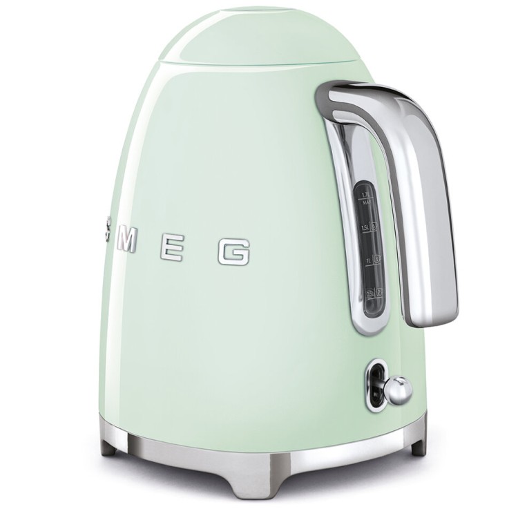 Чайник Smeg KLF03PGEU глянцевый пастельный зеленый
