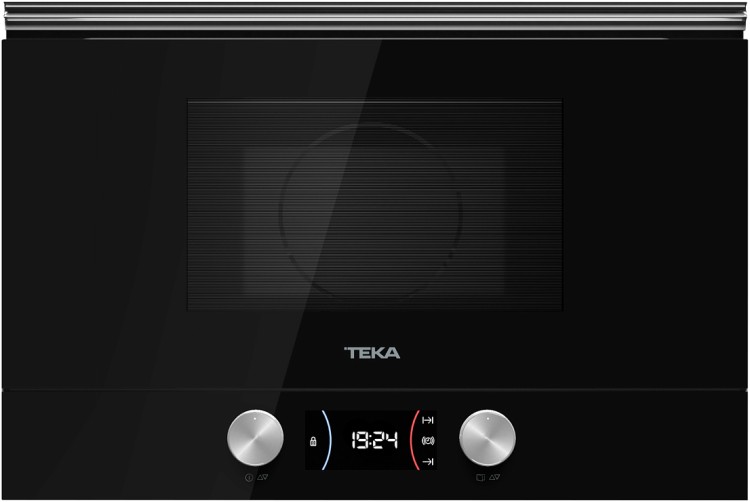 Микроволновка встраиваемая Teka Urban ML 8220 BIS L NIGHT RIVER BLACK Ночная Река