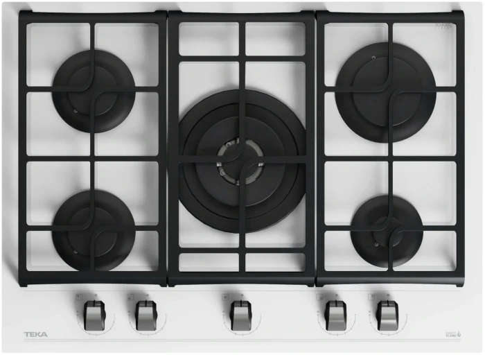Газовая варочная панель Teka Urban GZC 75330 XBC WHITE MARBLE Белое Стекло