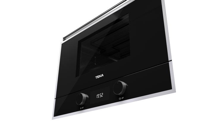 Микроволновка встраиваемая Teka Maestro ML 822 BIS R BLACK-SS Чёрное Стекло