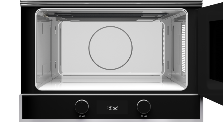 Микроволновка встраиваемая Teka Maestro ML 822 BIS R BLACK-SS Чёрное Стекло