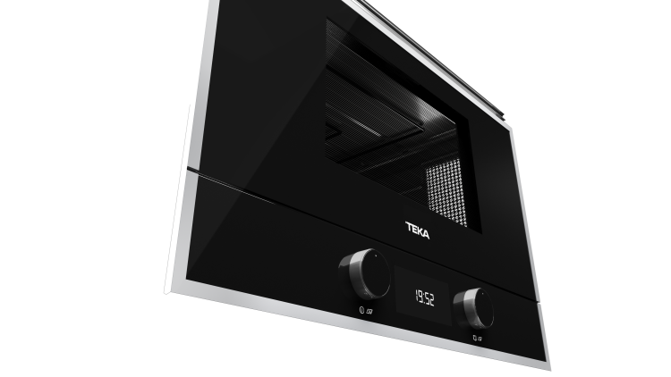 Микроволновка встраиваемая Teka Maestro ML 822 BIS R BLACK-SS Чёрное Стекло