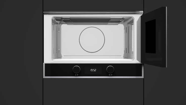 Микроволновка встраиваемая Teka Maestro ML 822 BIS R BLACK-SS Чёрное Стекло